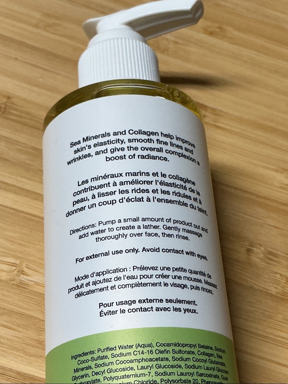 Sea Minerals Collagen Amino Gel Facial Cleanser - Picture 4 of 5